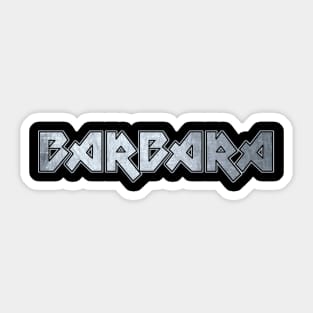 Barbara Sticker